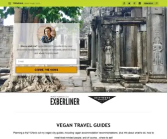 Vegannomnoms.net(A Vegan Food and Travel Blog) Screenshot