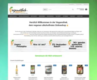 Veganothek.de(Shop vegan) Screenshot