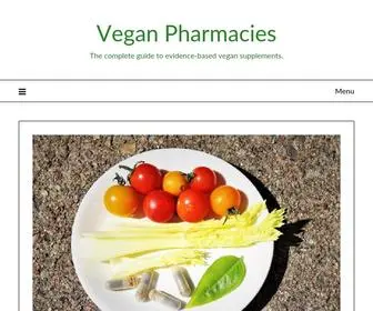 Veganpharmacies.com(Vegan Pharmacy) Screenshot