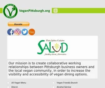 Veganpittsburgh.com(Vegan Pittsburgh Restaurants) Screenshot