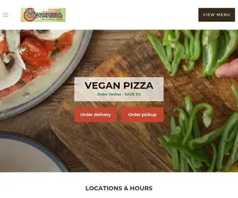 Veganpizzamenu.com(Get 5% off your pizza delivery order) Screenshot