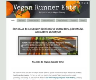 Veganrunnereats.com(Vegan Runner Eats) Screenshot
