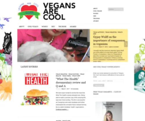 Vegansarecool.com(Vegansarecool) Screenshot