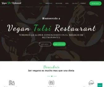 Vegantulsirestaurant.com(Vegan Tulsi) Screenshot