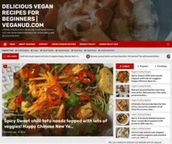 Veganud.com(Looking for delicious vegan and plant) Screenshot