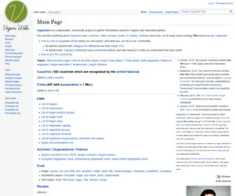 Veganwiki.info(Veganwiki info) Screenshot