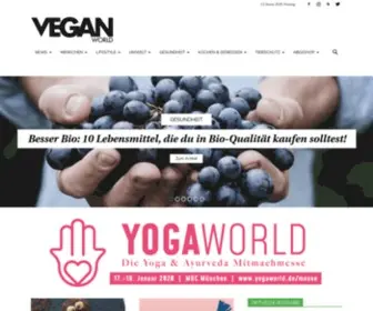 Veganworld.de(Vegan World) Screenshot