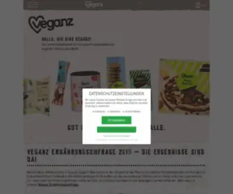 Veganz.de(Veganz ♥ Veganer Genuss aus Berlin) Screenshot