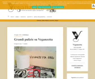 Veganzetta.org(Veganismo) Screenshot