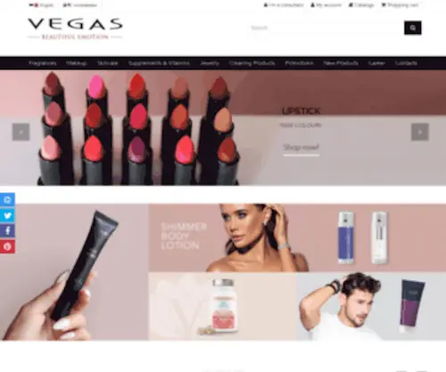 Vegas-Cosmetics.de(Cosmética) Screenshot