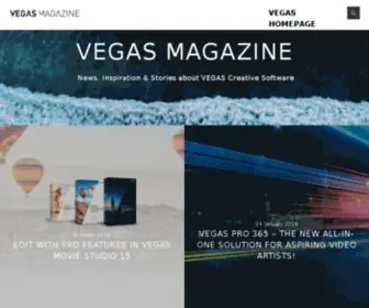 Vegas-Magazine.com(VEGAS Magazine) Screenshot