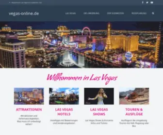 Vegas-Online.de(Las Vegas Reisef) Screenshot