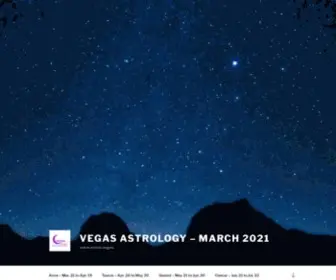 Vegasastrology.com(JULY 2021) Screenshot