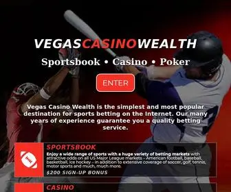 Vegascasinowealth.com Screenshot