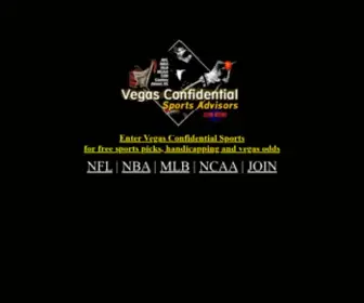 Vegasconfidential.com(Vegas Confidential Sports) Screenshot