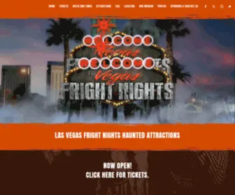 Vegasfrightnights.com(Las Vegas Fright Nights) Screenshot