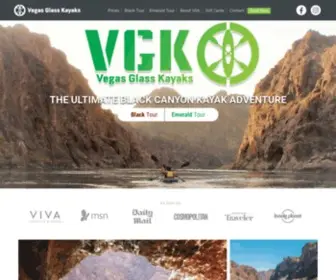 Vegasglasskayaks.com(Vegas Glass Kayaks) Screenshot