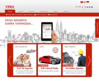 Vegasigorta.com(Vega Sigorta) Screenshot