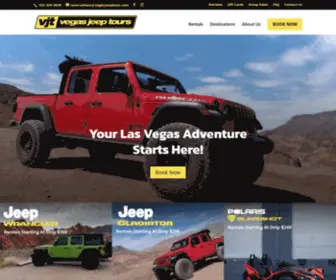 Vegasjeeptours.com(Vegas Jeep Tours) Screenshot
