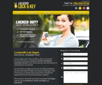 Vegaslockandkey.com(Las Vegas Lock and Key) Screenshot
