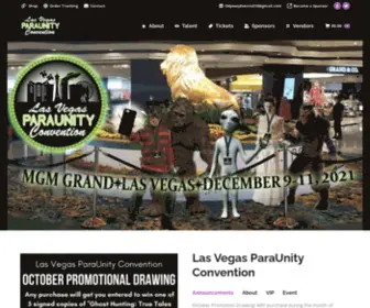 Vegasparaunity.com(ParaUNITY) Screenshot