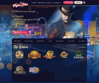 Vegasplus.com Screenshot