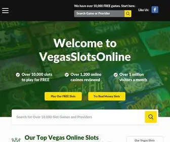 Vegasslotsonline.com Screenshot