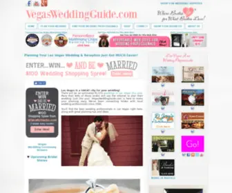 Vegasweddingguide.com(Las Vegas Wedding and Las Vegas Reception Guide) Screenshot