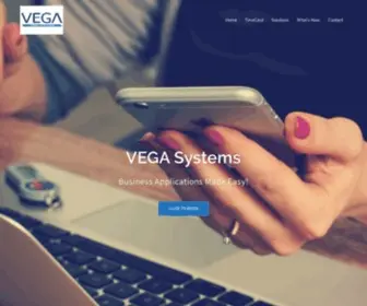 Vegasystems.ca(Business applications made easy) Screenshot