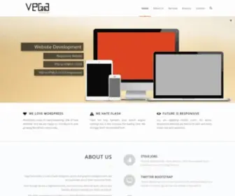 Vegatechnolabs.com(Web Design Goa) Screenshot