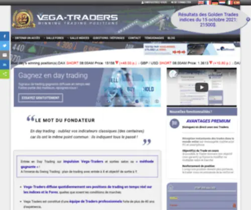 Vegatraders.com(Signaux) Screenshot