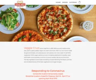 Vegcrust.com(Veggie Crust) Screenshot