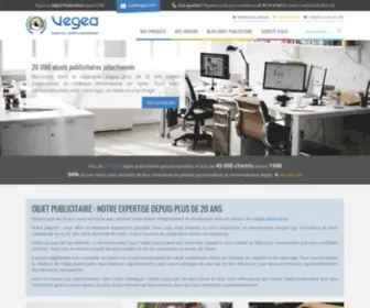 Vegea.com(Objets publicitaires) Screenshot