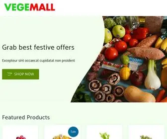 Vegemall.com(Plant Based Products Mall) Screenshot