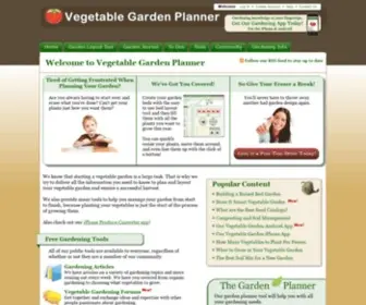 Vegetablegardenplanner.com(Vegetable Garden Planner) Screenshot