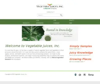 Vegetablejuices.com(Vegetable Juices) Screenshot