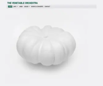 Vegetableorchestra.org(The Vegetable Orchestra) Screenshot