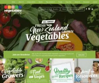 Vegetables.co.nz(Vegetable New Zealand Promotions) Screenshot
