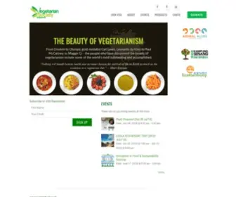 Vegetarian-Society.org(Vegetarian Society (Singapore)) Screenshot