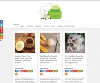 Vegetarianbeautyproducts.com(Vegetarian Beauty Products) Screenshot