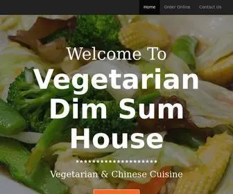 Vegetariandimsumtogo.com(Vegetarian Dim Sum House) Screenshot