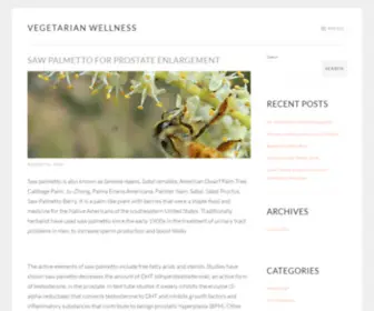 Vegetarianwellness.com(Vegetarian Wellness) Screenshot