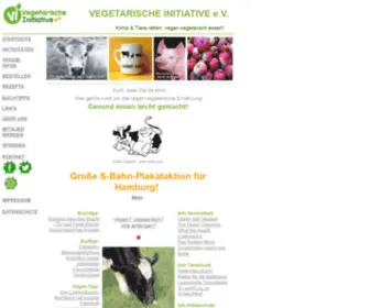 Vegetarische-Initiative.de(Vegetarische Initiative) Screenshot