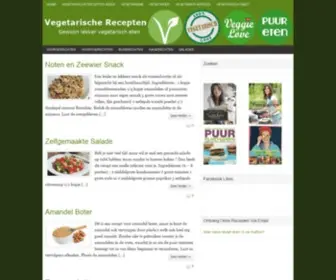 Vegetarischerecepten.net(Vegetarische recepten) Screenshot