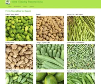 Vegforu.com(Fresh Fruits and Vegetables Exporter) Screenshot