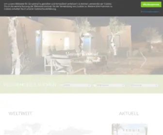 Veggie-Hotels.de(Vegetarische & vegane Pensionen und Hotels) Screenshot