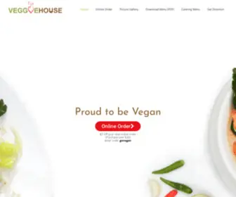 Veggie-House-CA.com(Veggie House) Screenshot