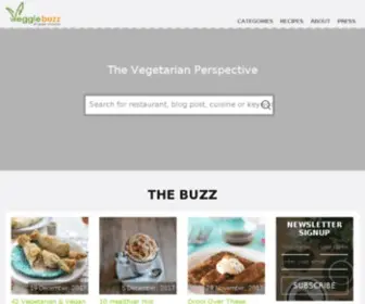 Veggiebuzz.com(Vegetarian Food) Screenshot