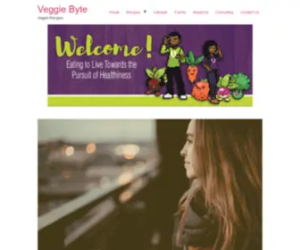 Veggiebytekitchen.com(Veggie Byte) Screenshot