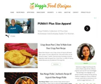 Veggiefoodrecipes.com(Veggie Food Recipes) Screenshot